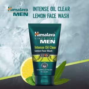 Himalaya Men Intense Oil Clear Lemon Facewash 100ml - 3